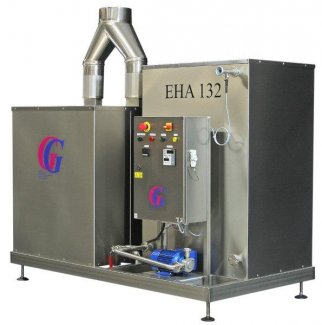 Pasteurisateur &agrave; chaudi&egrave;re fioul 1200 L / H pour jus de pommes et nectars de fruits