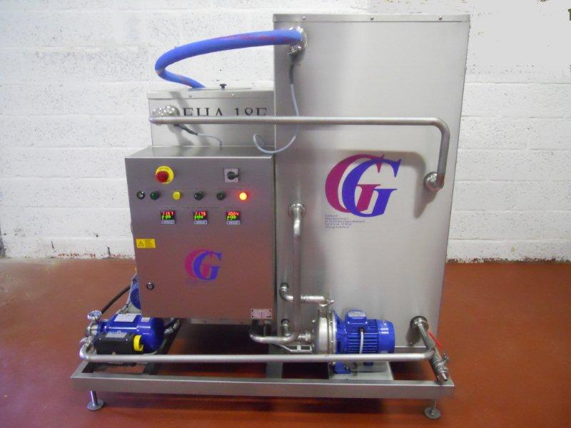 Pasteurisateur auto à 3 étages 200 400 L/H Pasteurisateur électrique pour jus de pommes ou